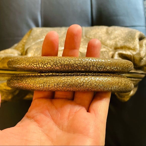 Yves Saint Laurent Gold Volcano Easy Tote Bag - Picture 12 of 12